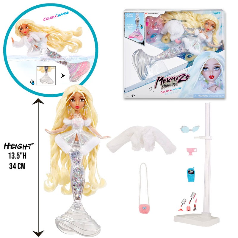 MERMAZE MERMAIDZ WINTER THEME DOLL GWEN