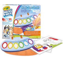 COLOREA SIN MANCHAS COLOR WONDER PINCEL MAGICO LUMINOSO BLUEY