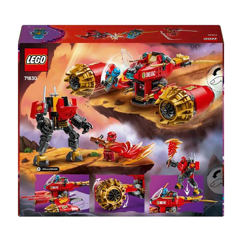 NINJAGO MOTO MECA DE LA TORMENTA DE KAI