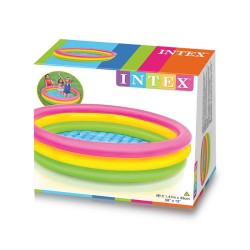 PISCINA HINCHABLE 3 AROS SUNSET 147X33CM 275 L