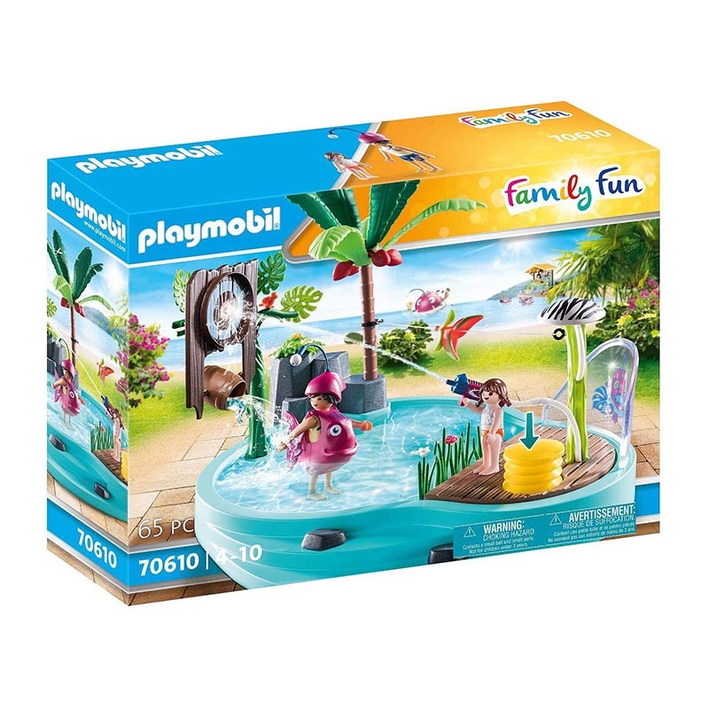 FAMILY FUN PISCINA DIVERTIDA CON ROCIADOR DE AGUA