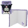 LIBRETA A5 3D PLUSH HELLO KUROMI