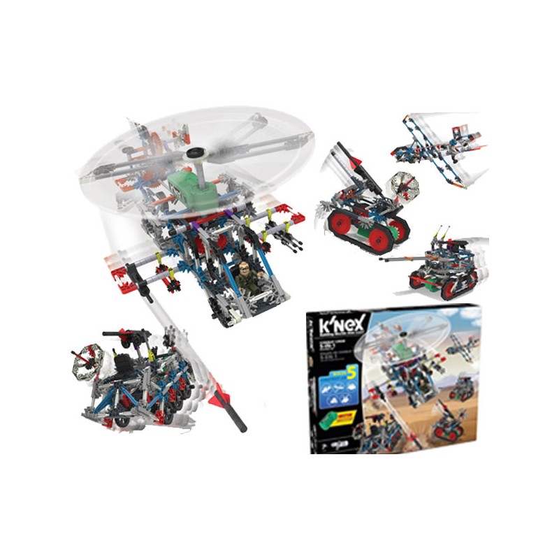 KNEX CLASSICS 5-EN-1 SET COMBO COMBATE