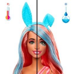 BARBIE POP REVEAL FIESTA DE ANIMALES MUÑECA CON VASO ROSA