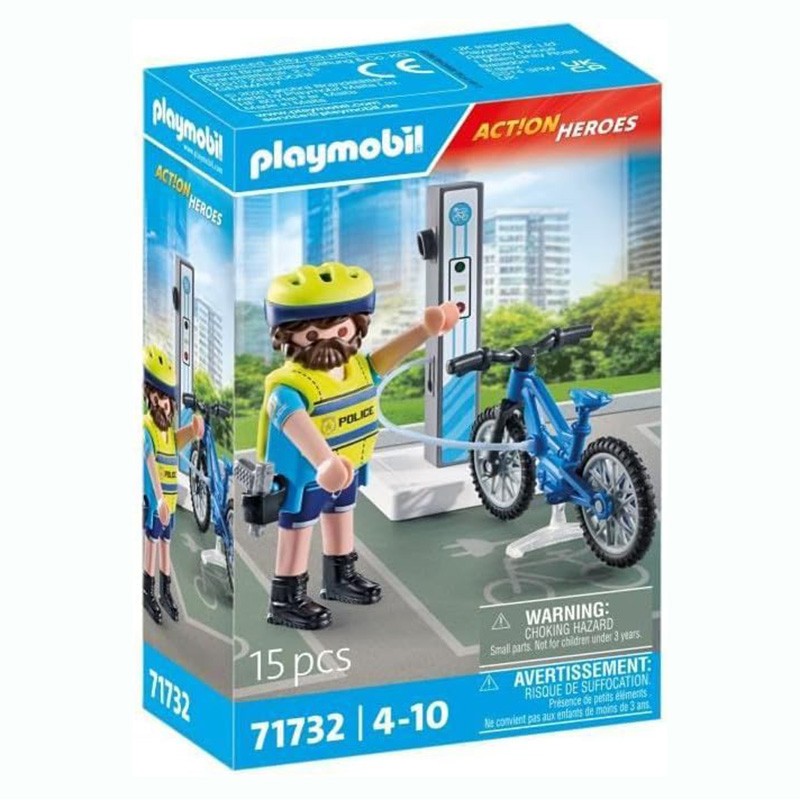 POLICIA PATRULLA EN BICICLETA