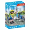 POLICIA PATRULLA EN BICICLETA