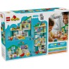DUPLO CASA FAMILIAR MODERNA 3 EN 1 CON FIGURAS
