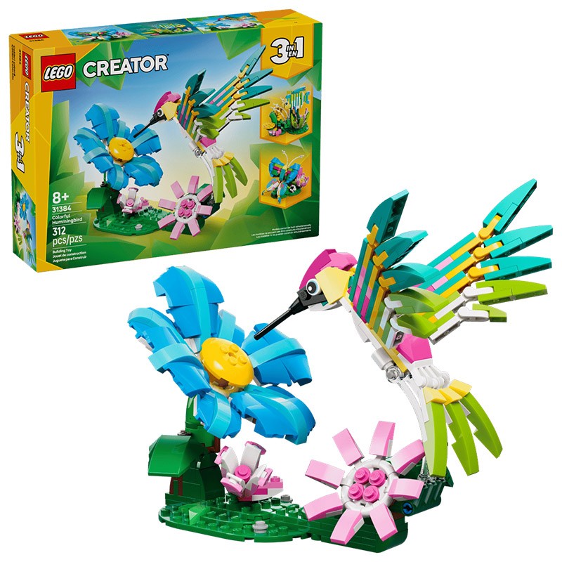 CREATOR FAUNA SALVAJE COLIBRI DE COLORES