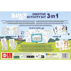 SET 3 IN 1 BLUEY CREATIVE ACTI