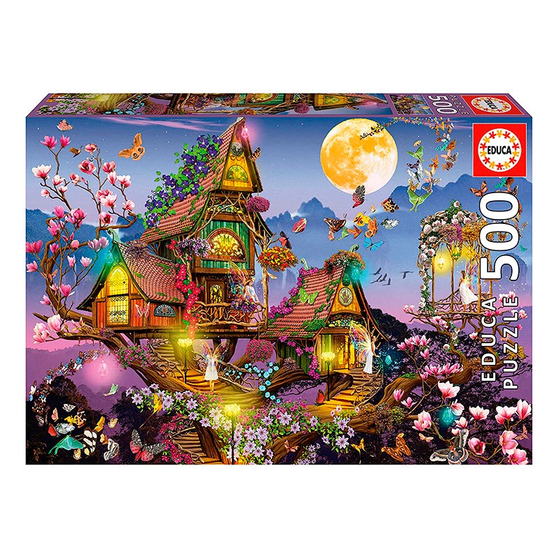 PUZZLE 500P CASA DE LAS HADAS