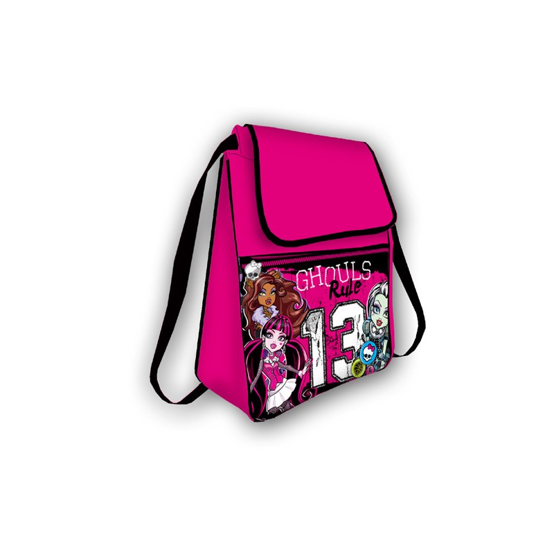 MONSTER HIGH GHOULS RULE MOCHILA SACO CON SOLAPA