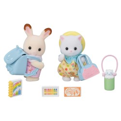 SYLVANIAN AMIGOS DE LA GUARDERIA CAMINANDO JUNTOS