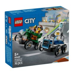 CITY PACK DE COCHES DE CARRERAS AVION VS. CAMA DE HOSPITAL