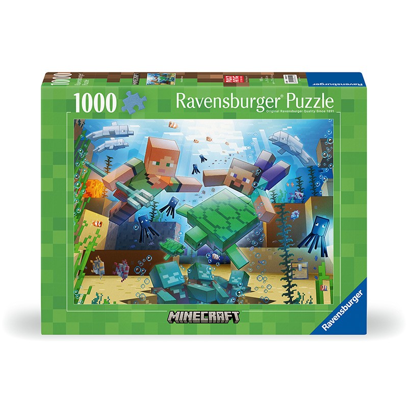 PUZZLE 1000P MINECRAFT MOSAIC