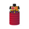 ESTUCHE PORTATODO SILICONA FC BARCELONA GRANA