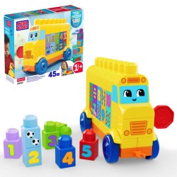 MEGA BLOKS AUTOBUS CONSTRUYE Y CUENTA