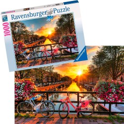 PUZZLE 1000P BICICLETAS EN AMS