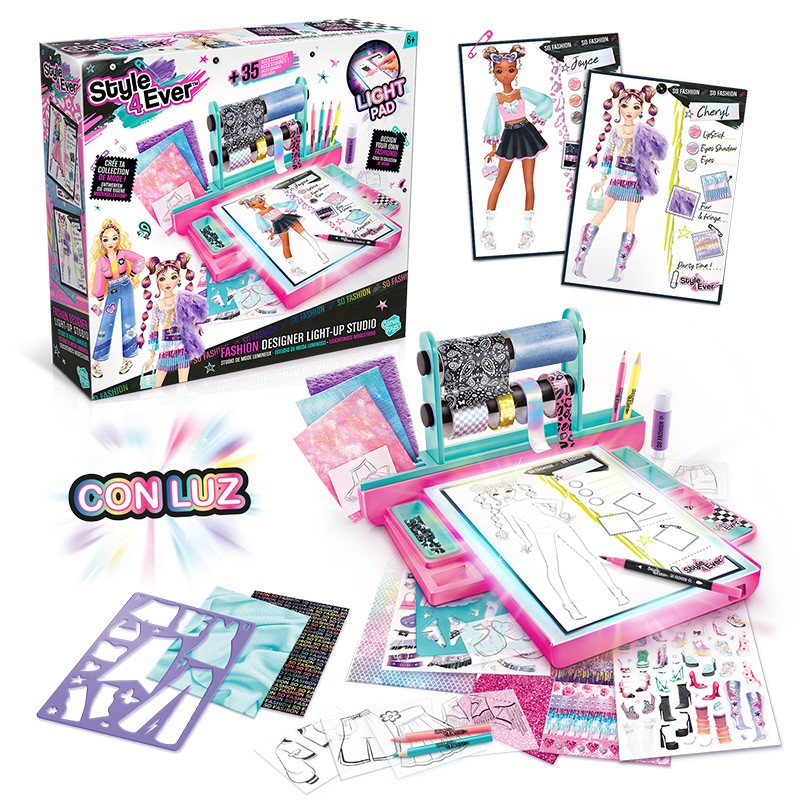 FASHION DESIGNER STUDIO CON LUZ