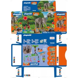 ELEFANTE CON CUIDADORA