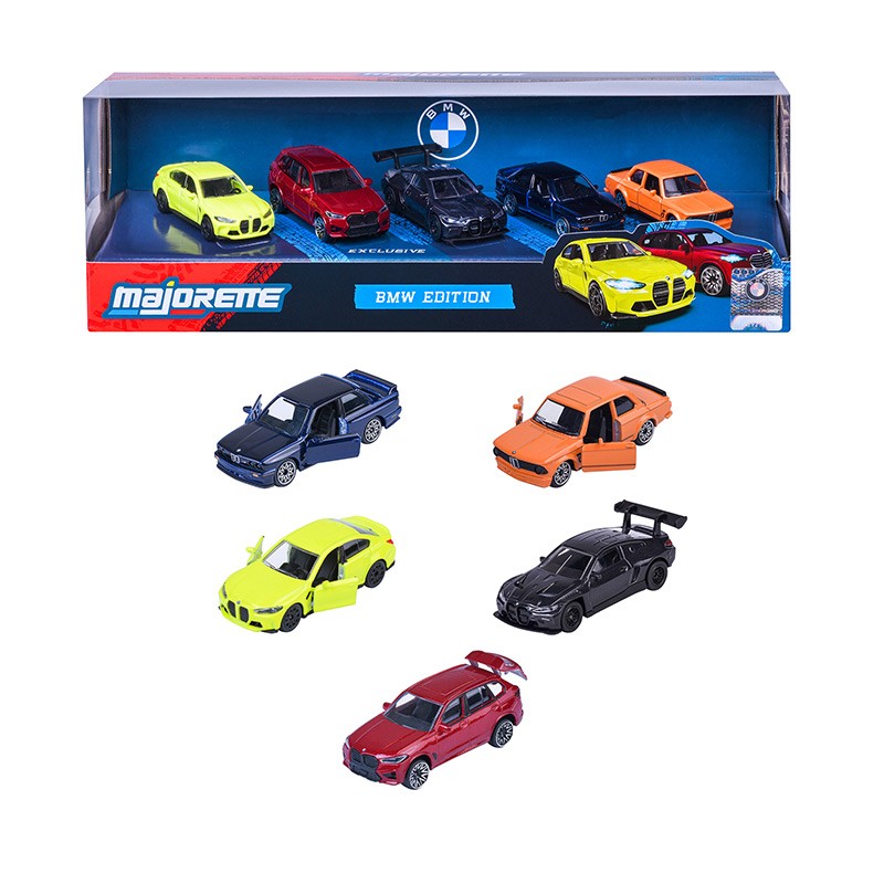 MAJORETTE GIFTPACK 5 COCHES BMW