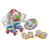 AVENGERS MOCHILA+ROLLER 4 RUEDAS+CASCO+PROTECCIONES