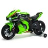 MOTO KAWASAKI NINJA 12V VERDE