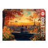 PUZZLE 1500P ENAMORADOS EN PARIS