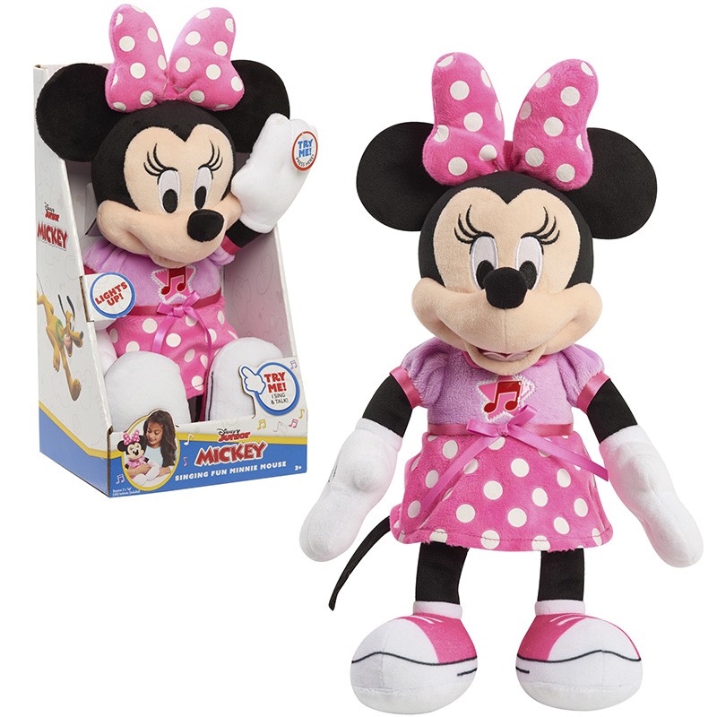 MINNIE MOUSE SPARKLE & SING PLUSH