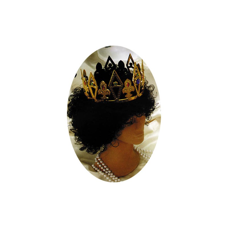 CORONA PLEGABLE DORADA ROMBO (MEDIEVAL / REYES MAGOS)