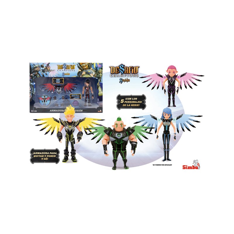 SENDOKAI FIGURA CON ARMADURA NERO FUSION