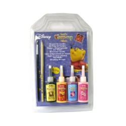 4 FRASCOS 3 D TEXTIL WINNIE