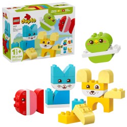 DUPLO SIMPATICAS MASCOTAS CREATIVAS 3 EN 1