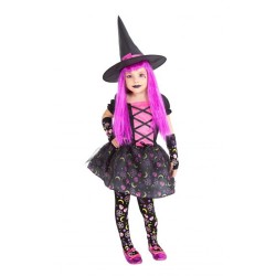 DISFRAZ BRUJA MOONLIGHT PINK INF 8-10 AÑOS