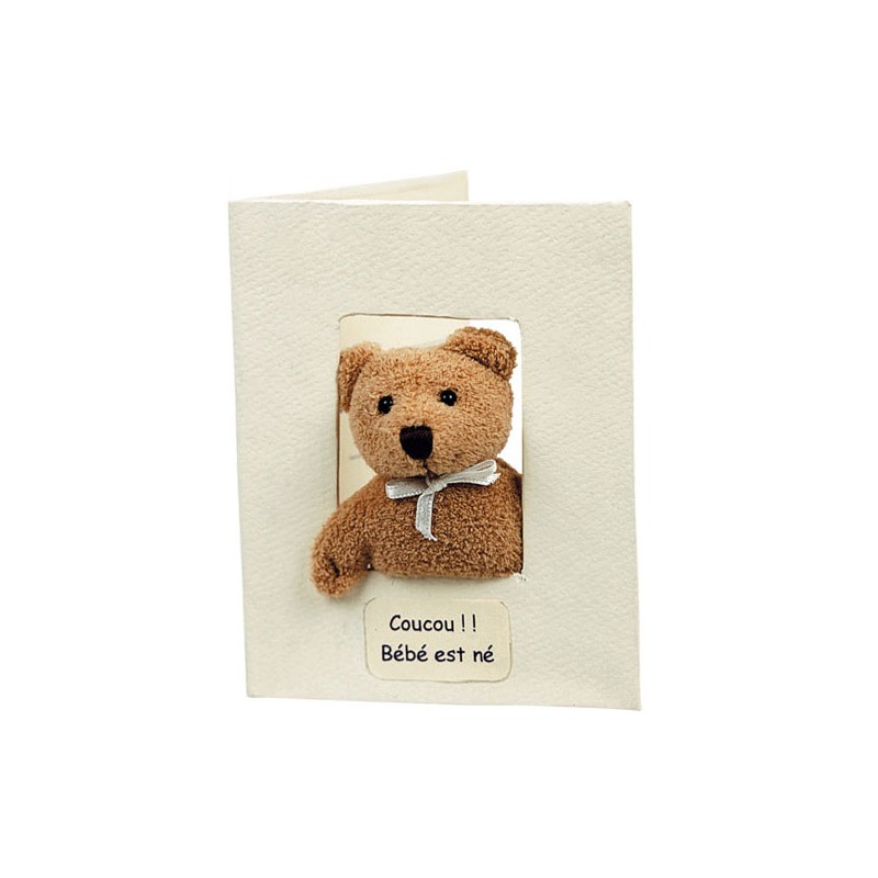 DOUDOU ET COMPANIE TARJETA OSITO