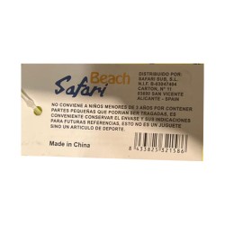 SET PALA MADERA SPORT COLORES