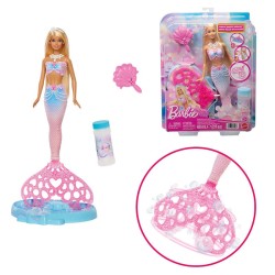 BARBIE FANTASIA SIRENA POMPAS DE JABON