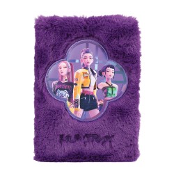 LIBRETA A5 PLUSH HUNTRIX K-POP DEMON HUNTERS
