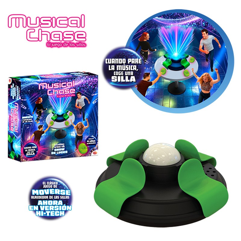 MUSICAL CHASE JUEGO DE LAS SILLAS