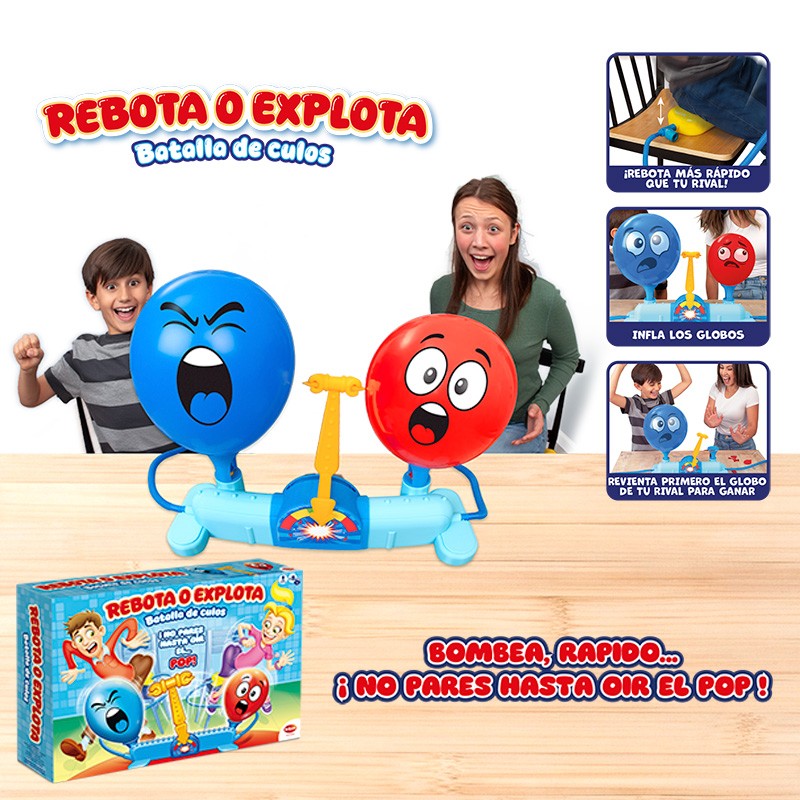 REBOTA O EXPLOTA