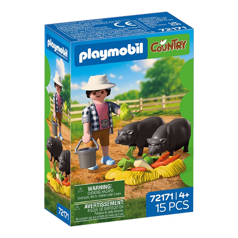 COUNTRY GRANJERO CON CERDITO PANZON
