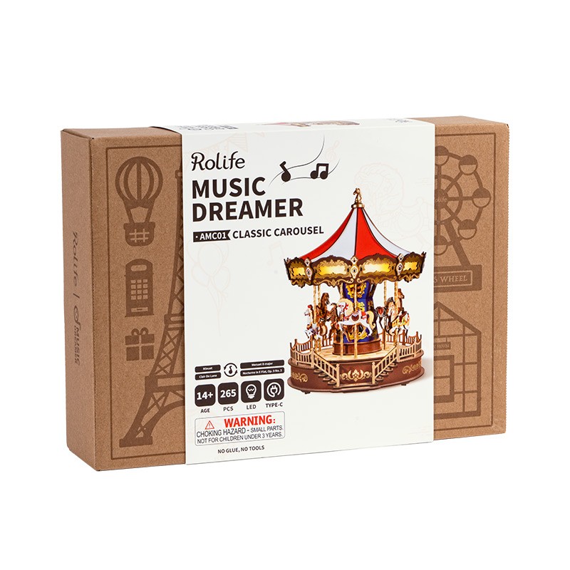 PUZZLE 3D CLASSIC CAROUSEL