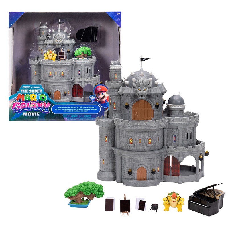 CASTILLO BOWSER DELUXE SUPER MARIO GALAXY