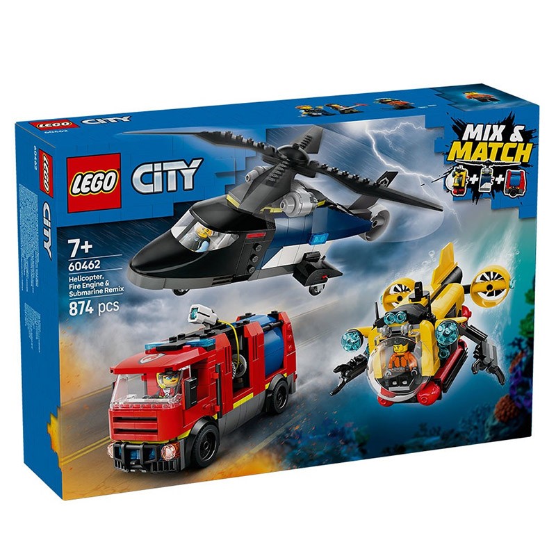 CITY REMIX HELICOPTERO, CAMION