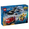 CITY REMIX HELICOPTERO, CAMION DE BOMBEROS Y SUBMARINO