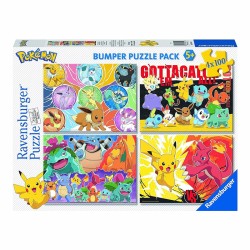 PUZZLE 4x100P POKEMON