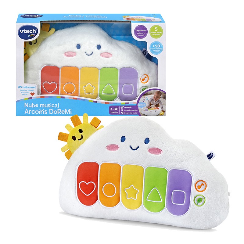NUBE MUSICAL ARCOIRIS DOREMI