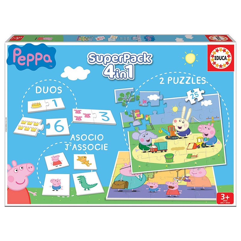 EDUCA SUPERPACK PEPPA PIG
