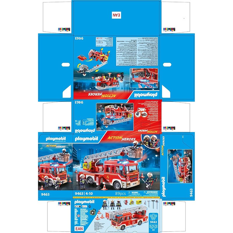 ACTION HEROES CAMION DE BOMBER