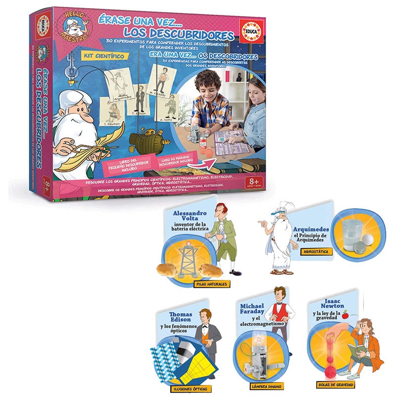KIT CIENTIFICO  ERASE UNA VEZ