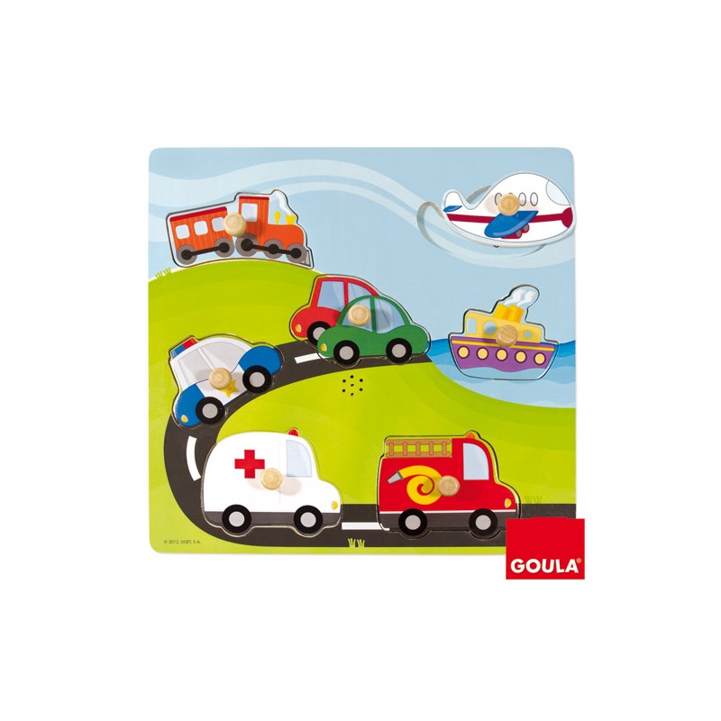 PUZZLE SONORO VEHICULOS